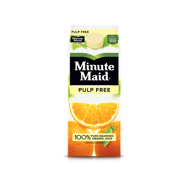 Healthiest orange top juice brands